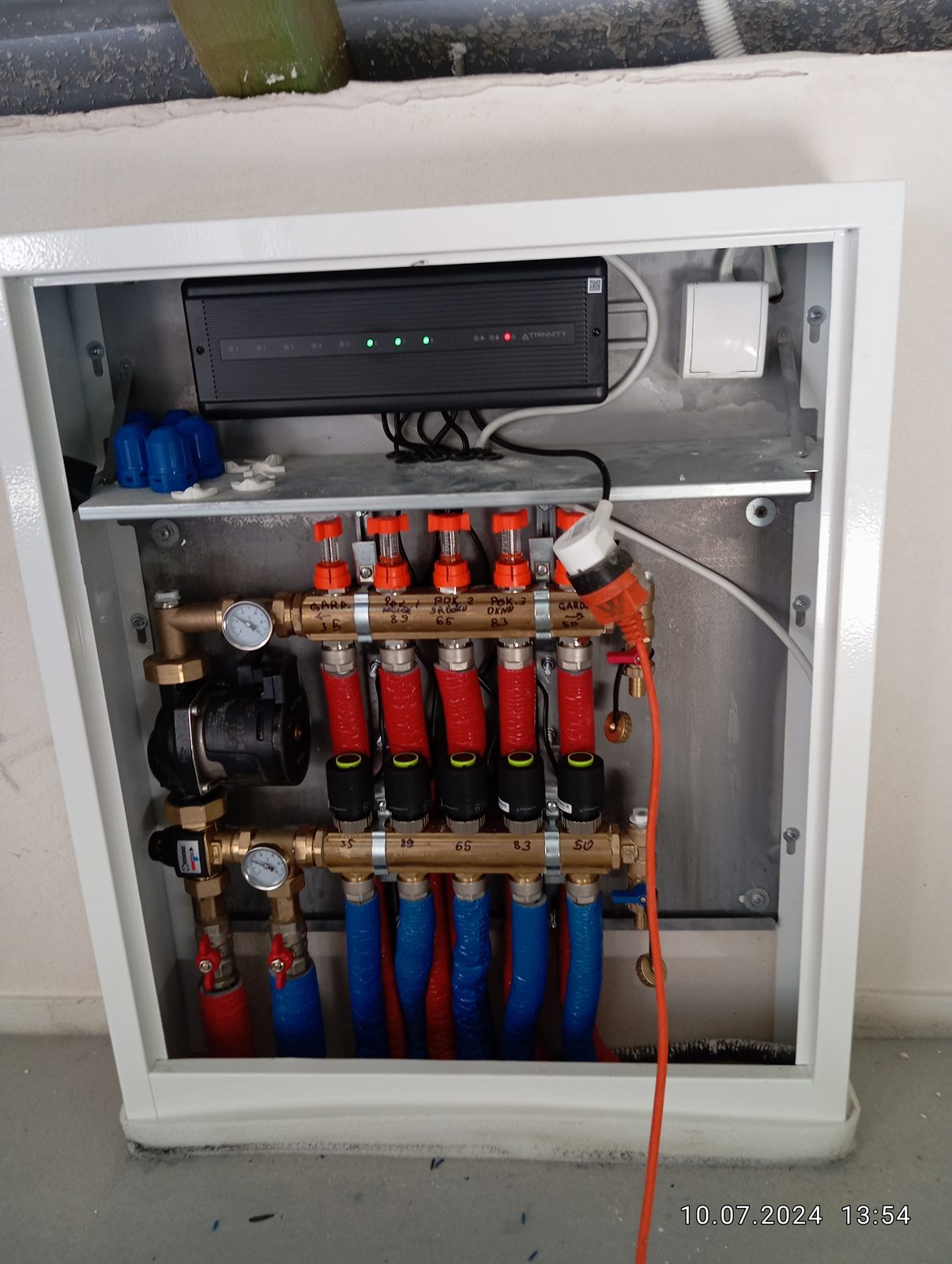 Instalacja hydrauliczna — kotłownia w domu jednorodzinnym