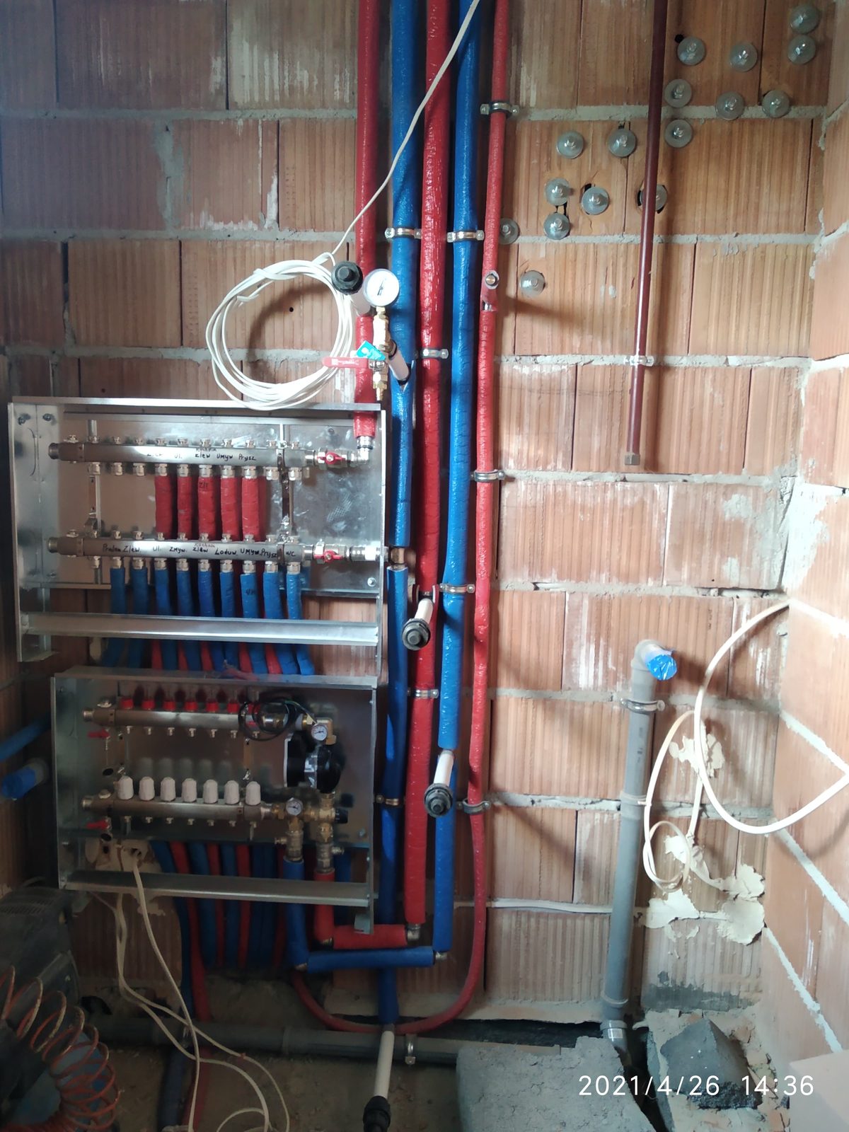 Instalacja hydrauliczna — kotłownia w domu jednorodzinnym